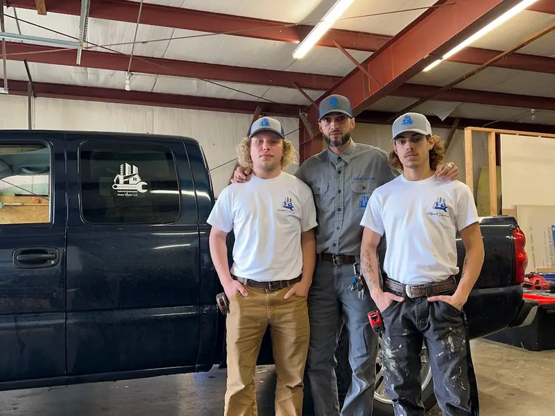 The crew at the shop